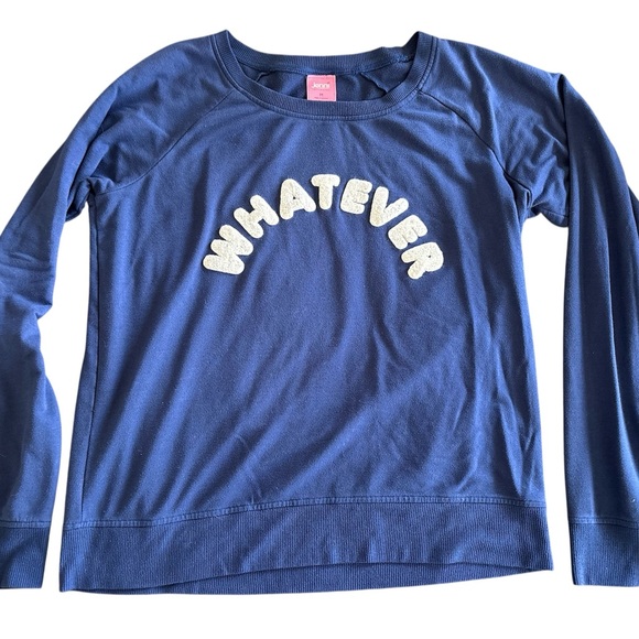 Jenni Other - Jenni Blue Lightweight Whatever Sweatshirt Medium